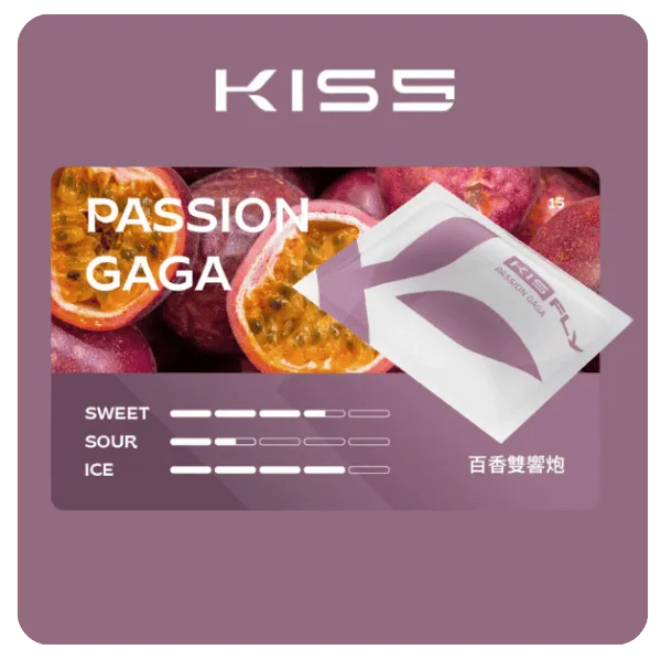 百香雙響炮口味-kis5鎧斯5號煙彈-適配一代主機 3顆裝